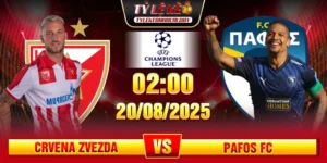 Soi Kèo Crvena Zvezda Vs Pafos FC